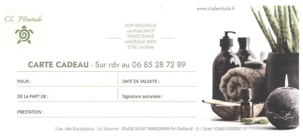 carte cadeau
